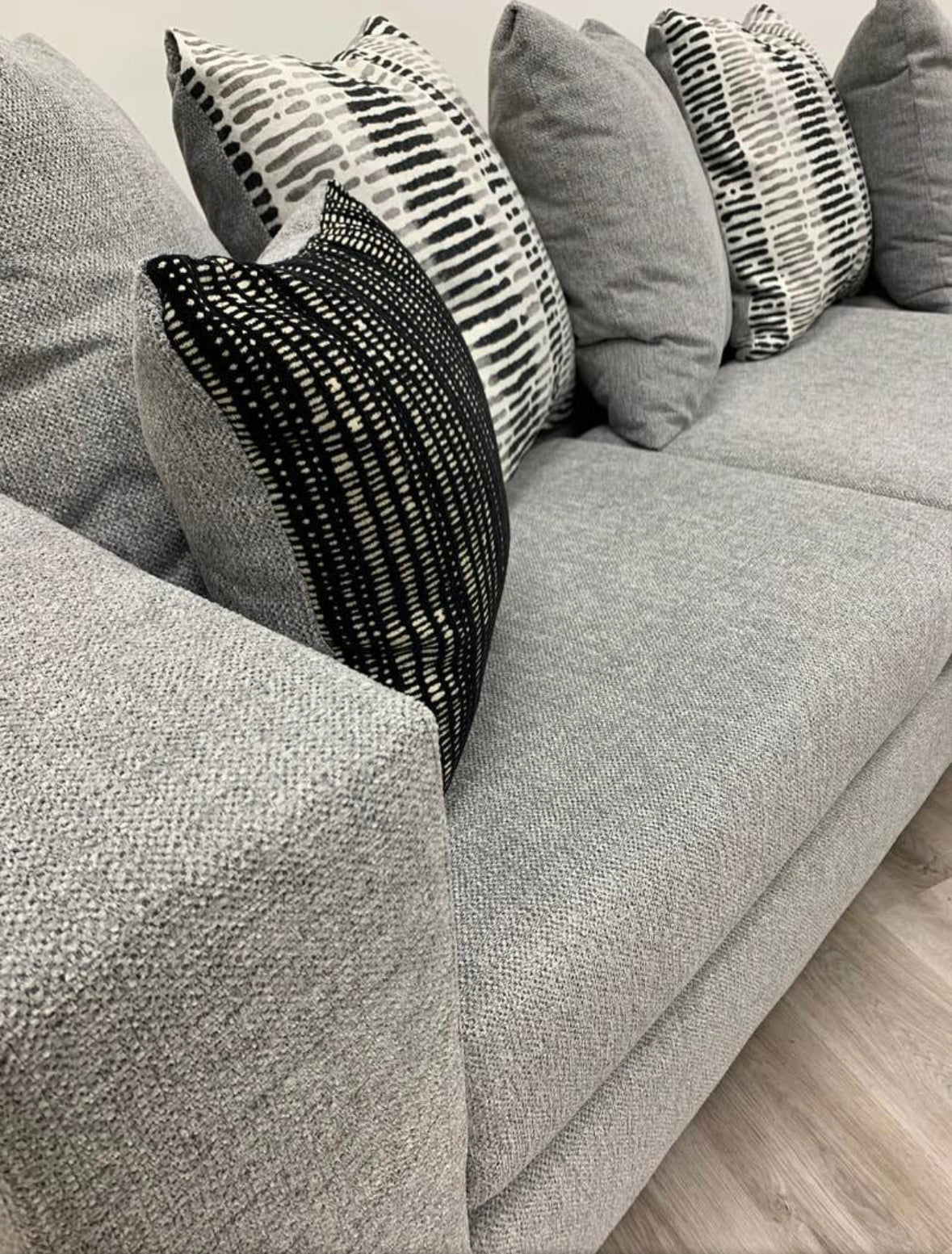 110 Modern Grey Sectional