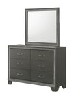 B4750 JUEGO DORMITORIO KAIA GRIS
