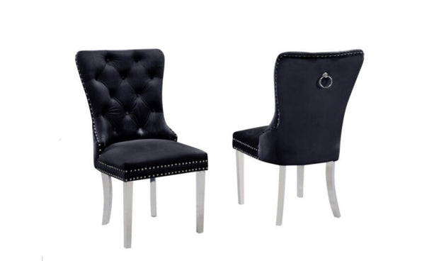 JUEGO DE COMEDOR D300DT NEGRO