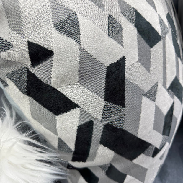 2019 Grey/Blue Sectional Nailheads