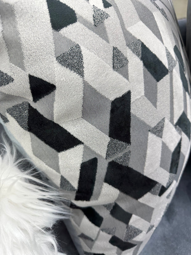 2019 Grey/Blue Sectional Nailheads