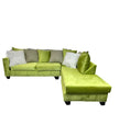 2022 Lime Green Sectional Nailheads