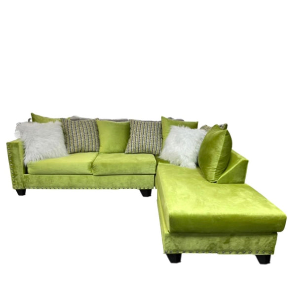 Clavos seccionales verde lima 2022