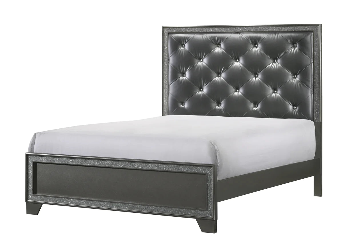 B4750 JUEGO DORMITORIO KAIA GRIS