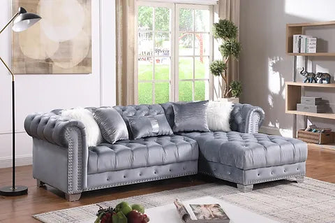 S6250 Yaz Grey Sectional