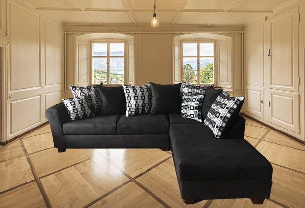 300 Black Galaxy Sectional