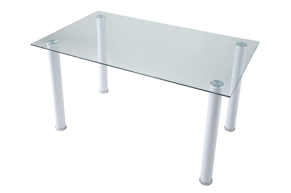 5538 Florian White Dining Set