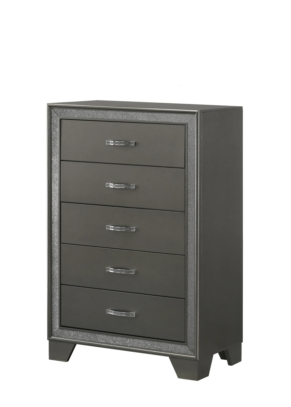B4750 JUEGO DORMITORIO KAIA GRIS