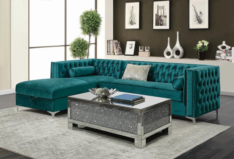 508380 Bellaire Green Sectional
