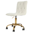 EVELYN DIAMOND TUFTED VANITY CHAIR