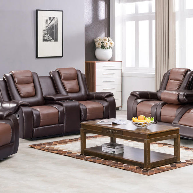 Jordan2019 Conjunto reclinable marrón