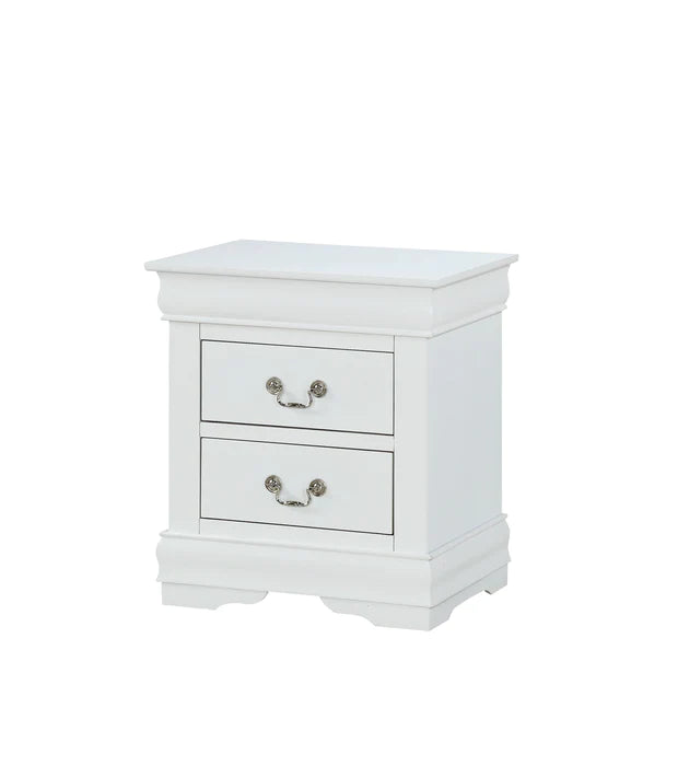 B3650 WHITE LOUIS PHILIP BEDROOM SET