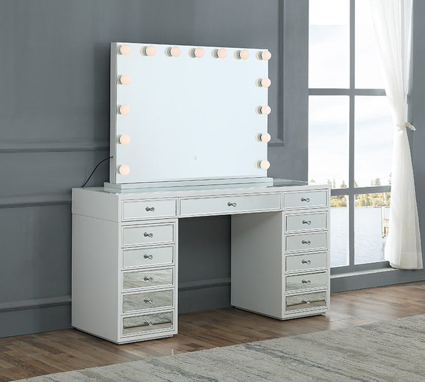 Hollywood White Vanity Set