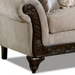 SM7308 PANOZZO BEIGE SOFA + LOVESEAT